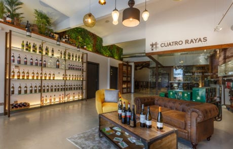 sistema lumínico y eléctrico de bodega