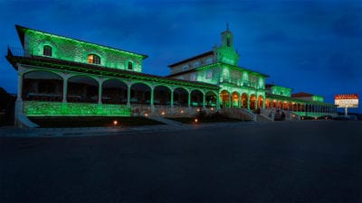 Instalación alumbrado verde de bodegas arzuaga